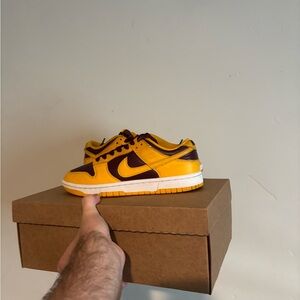 Nike Kids Sneakers in Yellow and Purple